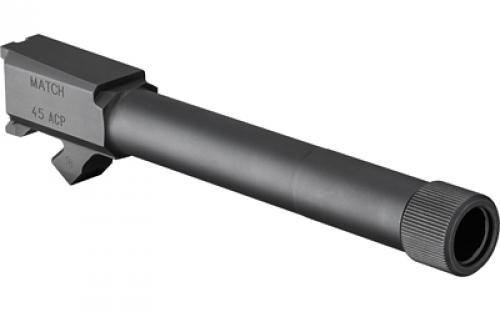 Springfield XD-M Threaded Barrel, 45 ACP, Fits XD-M 45 ACP, 4.5, Melonite Finish, Black XDM4501TB-KIT