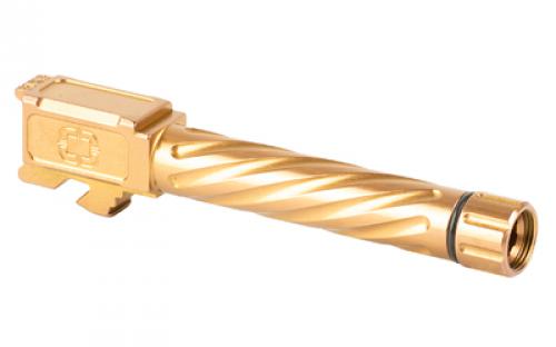 Shadow Systems Match Grade, 4.5" Threaded Barrel, Spiral Fluted, 9MM, Fits Shadow Systems MR/XR Models, Titanium Carbo-Nitride Finish, Bronze SG9C-02-03TSPL-BRZ