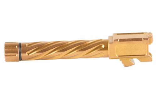Shadow Systems Match Grade, 4.5" Threaded Barrel, Spiral Fluted, 9MM, Fits Shadow Systems MR/XR Models, Titanium Carbo-Nitride Finish, Bronze SG9C-02-03TSPL-BRZ