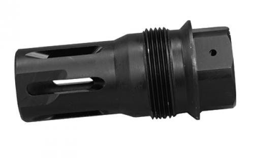 Torrent Suppressors Hideout Muzzle Break, Muzzle Brake, Fits 1/2X28 Threads, Matte Finish, Black HIDE1-2X28