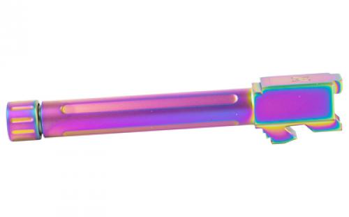 True Precision Barrel, 9MM, Rainbow, Thread Protector, Threaded, Fits Glock 17 TP-G17B-XTS