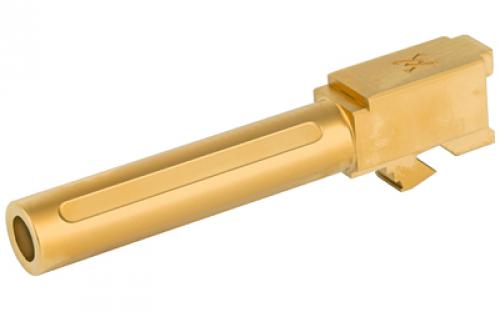 True Precision Barrel, 9MM, Gold Titanium Nitride, Fits Glock 19 TP-G19B-XG