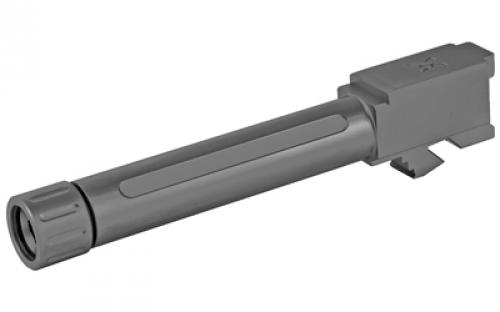 True Precision Barrel, 9MM, Black DLC, Threaded, Fits Glock 19 TP-G19B-XTBC