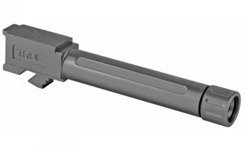 True Precision Barrel, 9MM, Black DLC, Threaded, Fits Glock 19 TP-G19B-XTBC
