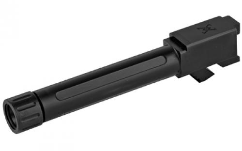 True Precision Barrel, 9MM, Black Nitride, Threaded, Fits Glock 19 TP-G19B-XTBL