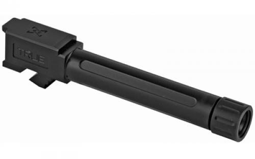 True Precision Barrel, 9MM, Black Nitride, Threaded, Fits Glock 19 TP-G19B-XTBL