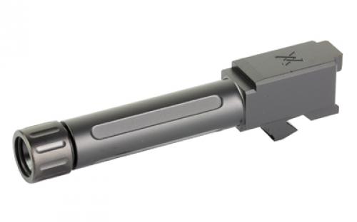 True Precision Threaded Barrel, 9MM, For Glock 26, Black DLC Finish, Includes Thread Protector TP-G26B-XTBC