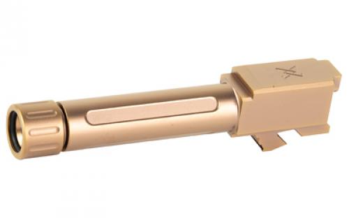 True Precision Threaded Barrel, 9MM, For Glock 26, Copper TiCN Finish, Includes Thread Protector TP-G26B-XTC
