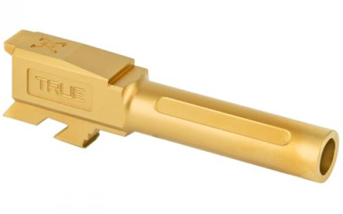 True Precision Barrel, 9MM, Gold Titanium Nitride, Fits Glock 43/43X TP-G43B-XG