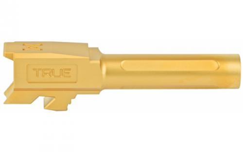 True Precision Barrel, 9MM, Gold Titanium Nitride, Fits Glock 43/43X TP-G43B-XG