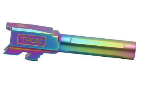 True Precision Barrel, 9MM, Rainbow, Fits Glock 43/43X, TiCN TP-G43B-XS