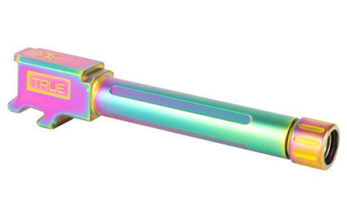 True Precision Barrel, 9MM, Spectrum (Rainbow PVD), Thread Protector, Threaded, CZ P-10C TP-P10CB-XTS