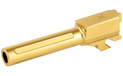 True Precision Barrel, 9MM, Gold Titanium Nitride, Fits Sig P320 Compact TP-P32CB-XG