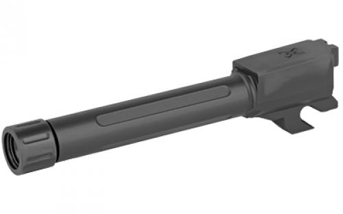 True Precision Barrel, 9MM, Black DLC, Threaded, Fits Sig P320 Compact TP-P32CB-XTBC