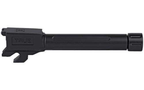 True Precision Barrel, 9MM, Black Nitride, Threaded, Fits Sig P320 Compact TP-P32CB-XTBL