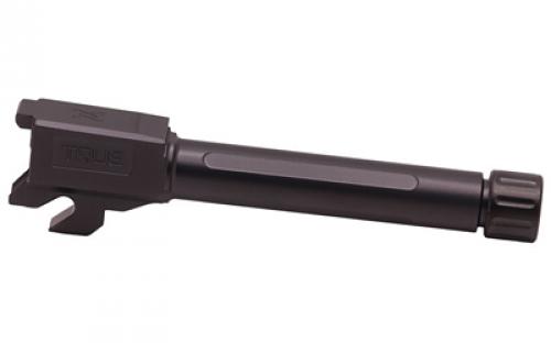 True Precision Barrel, 9MM, Threaded 1/2x28, Fits Sig P320 X-Compact, DLC Finish, Black TP-P32XCB-XTBC