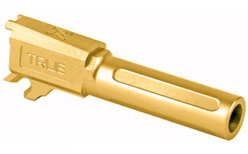 True Precision Barrel, 9MM, Gold Titanium Nitride, Fits Sig P365 TP-P365B-XG