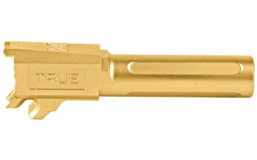 True Precision Barrel, 9MM, Gold Titanium Nitride, Fits Sig P365 TP-P365B-XG