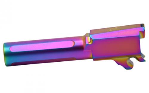 True Precision Barrel, 3.1", 9MM, Spectrum (Rainbow PVD), Fits Sig P365 TP-P365B-XS