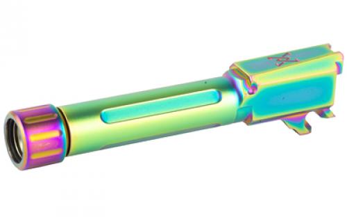 True Precision Barrel, 9MM, Rainbow, Thread Protector, Threaded, Sig P365 TP-P365B-XTS