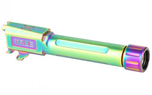 True Precision Barrel, 9MM, Rainbow, Thread Protector, Threaded, Sig P365 TP-P365B-XTS