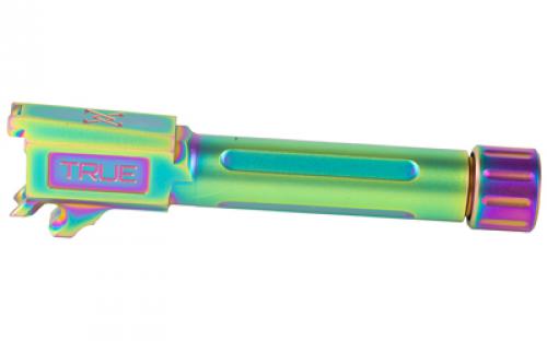 True Precision Barrel, 9MM, Rainbow, Thread Protector, Threaded, Sig P365 TP-P365B-XTS