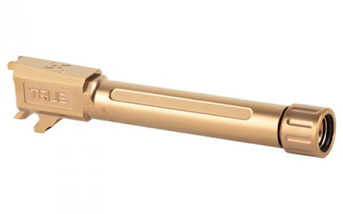 True Precision Threaded Barrel, 9MM, Fits Sig P365XL, Copper TiCN Finish, Includes Thread Protector TP-P365XLB-XTC
