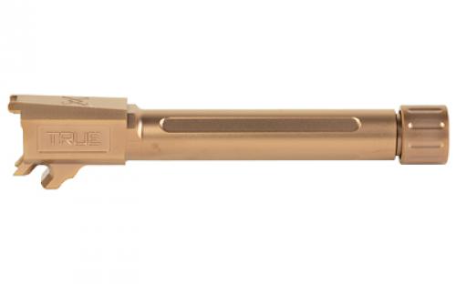 True Precision Threaded Barrel, 9MM, Fits Sig P365XL, Copper TiCN Finish, Includes Thread Protector TP-P365XLB-XTC