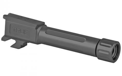 True Precision Barrel, 9MM, Black Nitride, Threaded, Fits Springfield Armory Hellcat TP-SHCB-XTBL