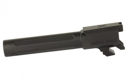 True Precision Barrel, 9MM, Fits Springfield Hellcat Pro, Nitride Finish, Black TP-SHCPB-XBL