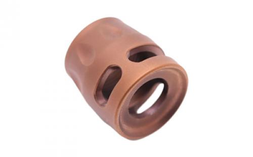 True Precision Micro Comp, Compensator, 9MM, Copper, 1/2-28, PVD TP-SMICRO-C