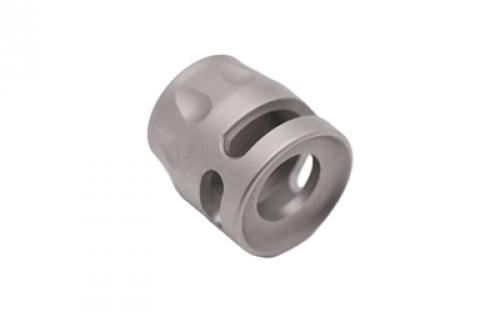 True Precision Micro Comp, Compensator, 9MM, Stainless Steel, 1/2-28 TP-SMICRO-SS