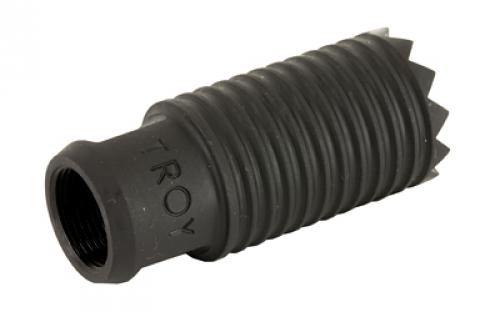 Troy Claymore Muzzle Brake, Not Compatible with any M-14/M1A rifles, 7.62 NATO/.308/6.8, (5/8 X24 TPI), Black SBRA-CLM-06BT-00