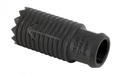 Troy Claymore Muzzle Brake, Not Compatible with any M-14/M1A rifles, 7.62 NATO/.308/6.8, (5/8 X24 TPI), Black SBRA-CLM-06BT-00