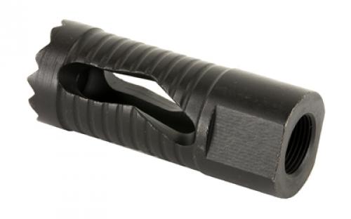Troy Medieval Muzzle Brake, 556NATO, 1/2X28HR, Fits AR Rifles, Black Finish SBRA-MED-05BT-00