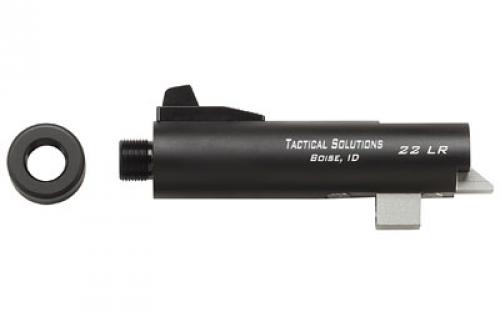 Tactical Solutions Trail-Lite Barrel, 22LR, 4 Threaded Barrel, Matte Black Finish, 1/2x28 Threads, Fits Browning Buck Mark, No Gunsmithing Required for Installation TL4TEMBNF
