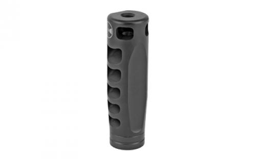 Ultradyne USA Apollo S Compensator Muzzle Brake with Timing Nut, AR, 223/556, 1/2-28 Thread, .975 Outside Diameter, Steel Nitride UD10220