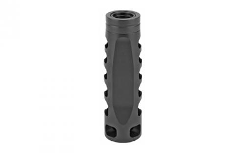 Ultradyne USA Apollo S Compensator Muzzle Brake with Timing Nut, AR, 223/556, 1/2"-28 Thread, .975" Outside Diameter, Steel Nitride UD10220