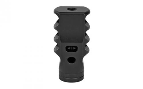 Ultradyne USA Pegasus Compensator Muzzle Brake with Timing Nut AR-10 6.5, 5/8-24 Thread, 1.360 Outside Diameter, Steel Nitride Finish UD10240