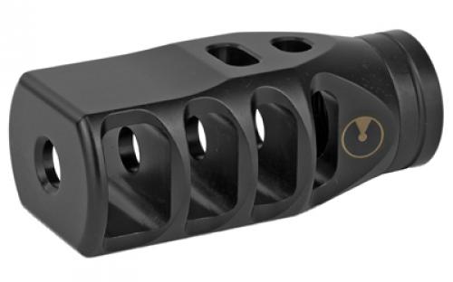 Ultradyne USA Pegasus Compensator Muzzle Brake with Timing Nut AR-10 6.5, 5/8"-24 Thread, 1.360 Outside Diameter, Steel Nitride Finish UD10240
