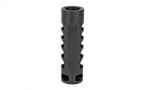 Ultradyne USA Apollo S Compensator Muzzle Brake with Timing Nut AR-10 6.5, 5/8"-24 Thread, .975 Outside Diameter, Steel Nitride Finish UD10250