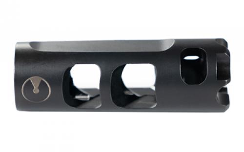 Ultradyne USA Vostok Compensator Muzzle Brake, AK, 7.62x39, M14x1 LH Thread, .750 Outside Diameter, 416 SS, Black Nitride Finish UD10870
