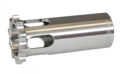 Yankee Hill Machine Co Nielsen Pistons, 9mm, M13.5X1LH, Stainless Steel, Compatible with YHMs Booster Housing YHM-2055 as Well as Many Popular Pistol Suppressors, Silver YHM-2060-M