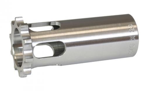 Yankee Hill Machine Co Nielsen Pistons, 45 Cal, M16X1LH, Stainless Steel, Compatible with YHMs Booster Housing YHM-2055 as Well as Many Popular Pistol Suppressors, Silver YHM-2062-ML