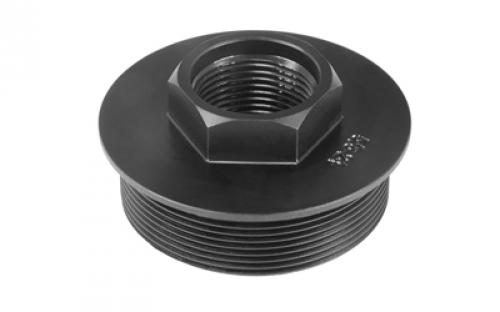 Yankee Hill Machine Co Universal Suppressor Mount, Coverts HUB Mount to Direct Thread, M13.5X1LH, Melonite QPQ Finish, Black YHM-2189-M