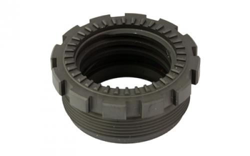 Yankee Hill Machine Co Kurz QD Adapter, Titanium, 1-3/8-24 Rear Mounting Threads, Matte Finish, Black YHM-3051-Ti