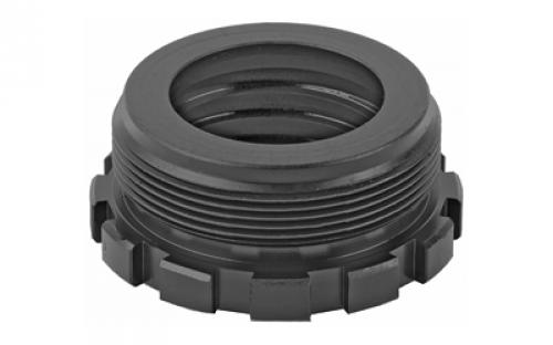 Yankee Hill Machine Co Kurz QD Adapter, 1-3/8"-24, Black, 17-4 Stainless Steel, Fits Silencerco Omega 300/Hybrid/Harvester .338/Big Bore, Dead Air Nomad, and RMS 2 Hopaii YHM-3051