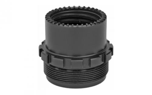 Yankee Hill Machine Co Phantom QD Adapter, 1-3/8-24, Adapts to YHM 3102 and 4302, Fits Silencerco Harvester 338, Omega, and Hybrid, RMS 2 HOPAII, Rex Silentium, KG Made Rogue X, Energetic Arms Vox, Dead Air Nomad YHM-3060