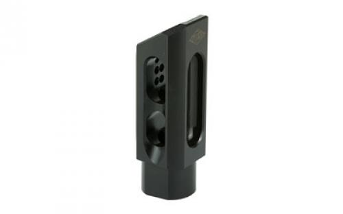 Yankee Hill Machine Co Slant Brake/Compensator, Muzzle Brake, 30 Caliber, Black, 5/8X24, AR YHM-3085-MB-A