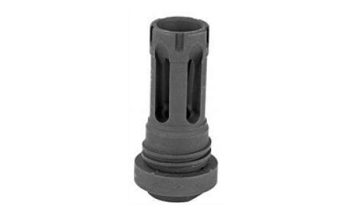 Yankee Hill Machine Co Phantom 5.56 Quick Detach Flash Hider, 556NATO, 1/2x28, Fits AR Rifles, Black Finish YHM-3102-28A
